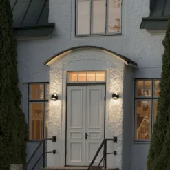 Utelamper Med Opp/Ned Lys>Konstsmide Hild vegglampe - Svart