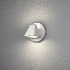 Utelamper Med Opp/Ned Lys>Konstsmide Hild vegglampe opp/ned utendørs IP44 Dimbar - Hvit