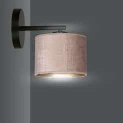 Interiørlamper>Emibig Hilde vegglampe - /Gullfarget Rosa