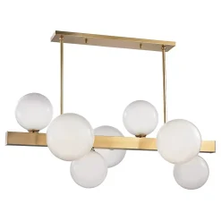 Kjøkkenbelysning Tak|Taklamper / Takplafonder>Hudson Valley Hinsdale Lysekrone