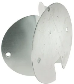 Lightup-Pris|Utelamper Til Kystområder>Norlys Hjørnefeste 153 Galvanisert stål - vegglamper