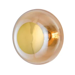 Kjøkkenbelysning Tak|Interiørlamper>EBB & FLOW Horizon taklampe/vegglampe M Golden Smoke/gull Gull / Røyk