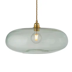 Kjøkkenbelysning Tak|Takpendler>EBB & FLOW Horizon takpendel 45 cm Forest green/gull Gull / Forest