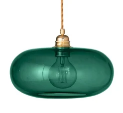 Kjøkkenbelysning Tak|Takpendler>EBB & FLOW Horizon takpendel 36 cm grønn/gull - Bvare Gull / Grønn