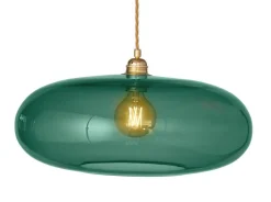 Kjøkkenbelysning Tak|Takpendler>EBB & FLOW Horizon takpendel 45 cm grønn/gull Gull / Grønn