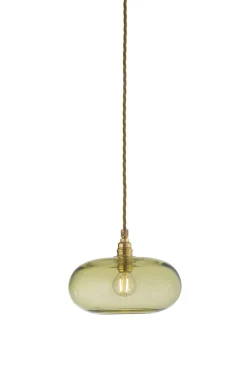 Kjøkkenbelysning Tak|Takpendler>EBB & FLOW Horizon takpendel 21 cm olivengrønn/gull Gull / Grønn