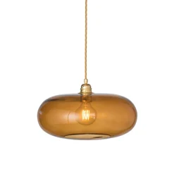 Kjøkkenbelysning Tak|Takpendler>EBB & FLOW Horizon takpendel 36 cm Toast/gull Gull / Amber