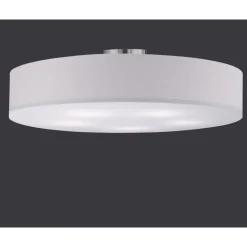 Kjøkkenbelysning Tak|Taklamper / Takplafonder>Trio Lighting Hotel taklampe 65 - Nikkel/ Hvit