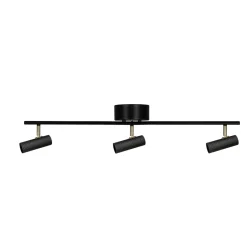 Kjøkkenbelysning Tak|Taklamper / Takplafonder>Globen Lighting Hubble takskinne - Svart