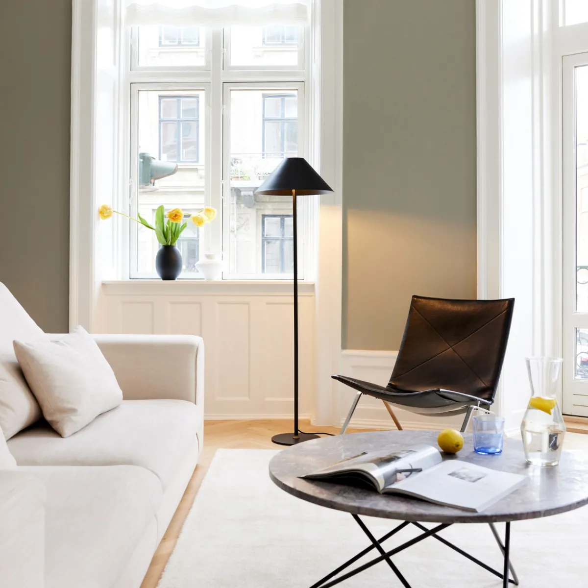 Interiørlamper Gulv>Halo Designs Hygge Gulvlampe - Grafitt Svart