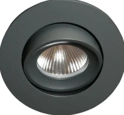 Kjøkkenbelysning Tak|Spotter & Skinner>NorDesign Idaho 7W antrasitt downlight Grå