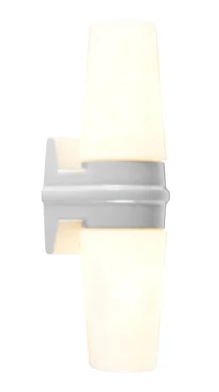 Belysning Over Speilet På Badet|Baderomsbelysning Vegg>Ifø Electric Ifø Bernadotte dobbel vegglampe IP20 - Hvit