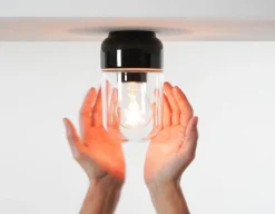 Baderomsbelysning Tak|Baderomsbelysning Vegg>Ifø Electric Ifø Ohm 100 / 170 tak/vegg IP44