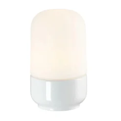 Kjøkkenbelysning Tak|Baderomsbelysning Tak>Ifø Electric Ifø Ohm 100/170 tak/vegg 8W led dimbar IP44 - /Opal glass Hvit