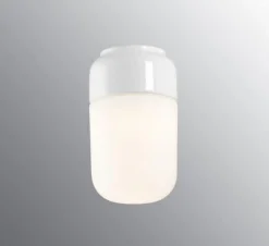 Kjøkkenbelysning Tak|Baderomsbelysning Tak>Ifø Electric Ifø Ohm 100/170 tak/vegg 8W led dimbar IP44 - /Opal glass Hvit