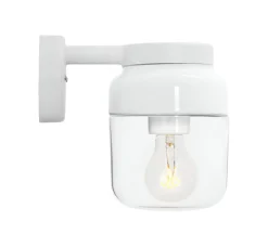 Utelamper - Veggskjold / Plafond|Baderomsbelysning Vegg>Ifø Electric Ifø Ohm 140/205 vegglampe IP44