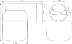 Utelamper - Veggskjold / Plafond|Baderomsbelysning Vegg><noscript><img width=