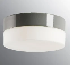 Utelamper - Veggskjold / Plafond|Baderomsbelysning Vegg>Ifø Electric Ifø Opus 200/100 tak/vegg 12W Led 2700K IP44