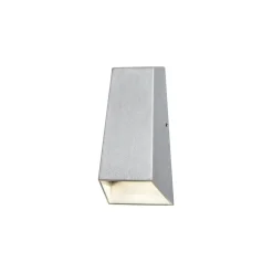 Utelamper Med Opp/Ned Lys>Konstsmide Imola vegglampe, aluminiums Grå