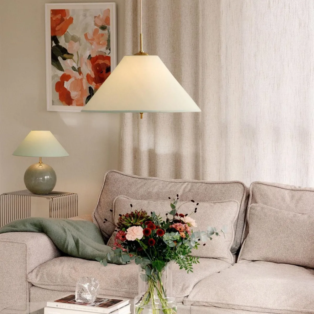 Kjøkkenbelysning Tak|Takpendler>Globen Lighting Iris 50 takpendel