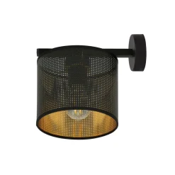 Interiørlamper>Emibig Jordan vegglampe - Svart/Gullfarget