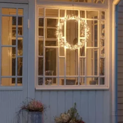 Julekranser Ute|Juledekorasjoner>Konstsmide Julekrans 50 cm 600 led dimbar