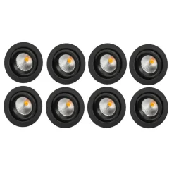 Lightup-Pris>Sg Armaturen As Junistar Eco IsoSafe 8 pack 6W LED 2700K