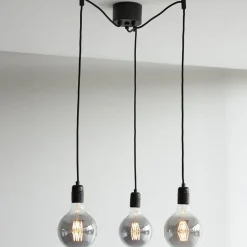 Kjøkkenbelysning Tak|Takpendler>Nielsen Light K5 takpendel 3 lys - Svart