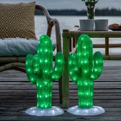 Hagefigurer>Konstsmide Kaktus, akryl 45 cm Grønn