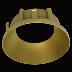 Kjøkkenbelysning Tak|Spotter & Skinner>Norlux Kappa Round Front Ring Gold Hvit