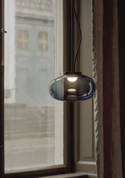 Kjøkkenbelysning Tak|Takpendler>New Works Karl-Johan takpendel - Small - Smoked Glass Grå