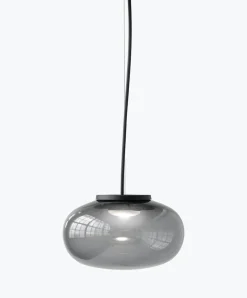 Kjøkkenbelysning Tak|Takpendler>New Works Karl-Johan takpendel - Small - Smoked Glass Grå