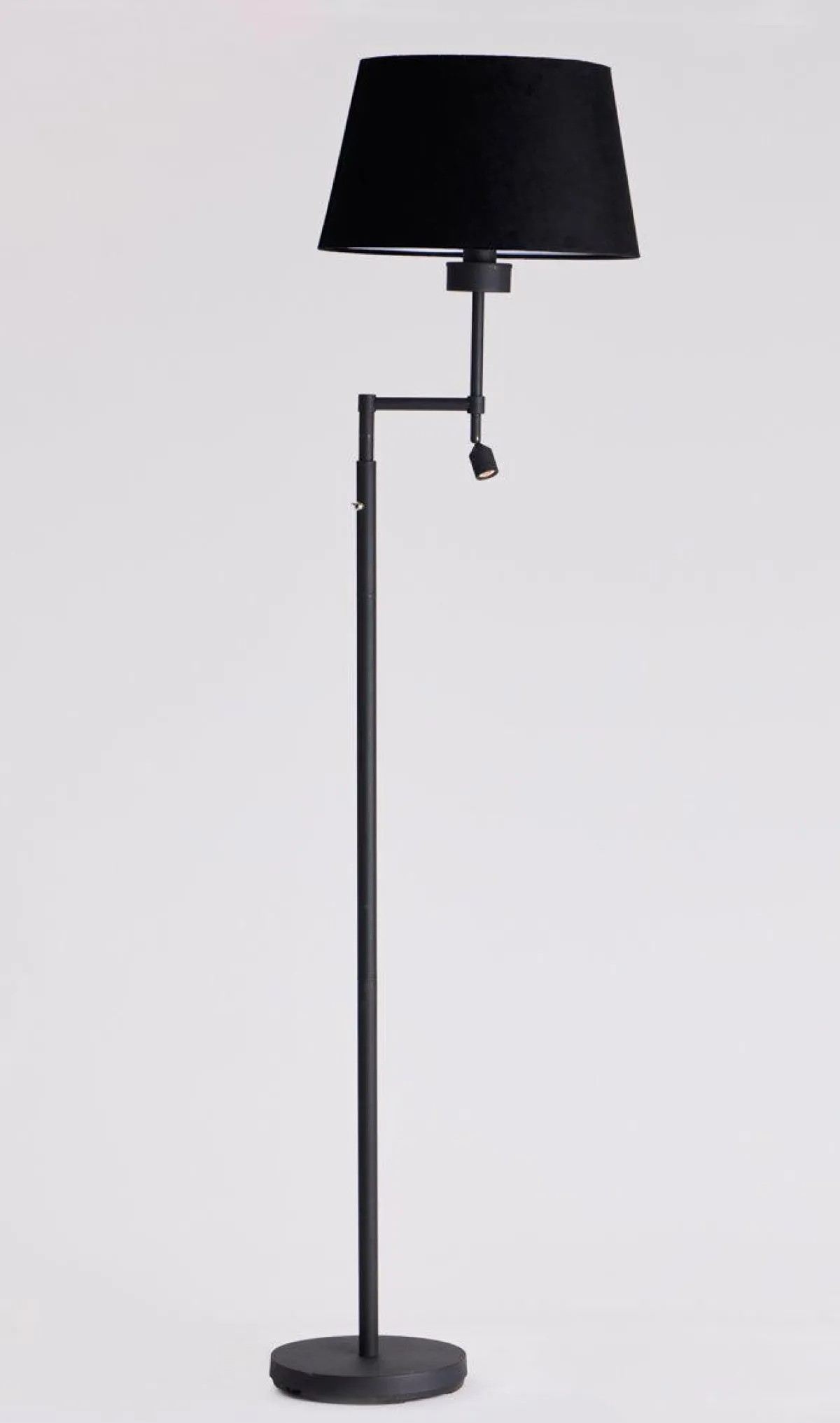 Leselamper Gulv>Ms - belysning Kasper gulvlamper m/skjerm m/lesearm 3W - Svart