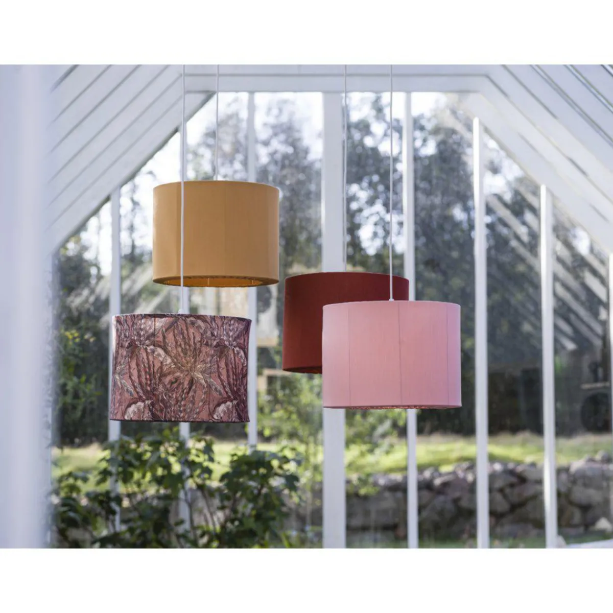 Takpendler Ute>Pr home of Scandinavia Ab Klassisk utendørs lampeskjerm 35 - Korall Rosa