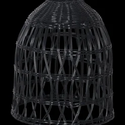 Takpendler Ute>Star Trading Knute utendørs lampeskjerm 30 cm IP44 - Svart