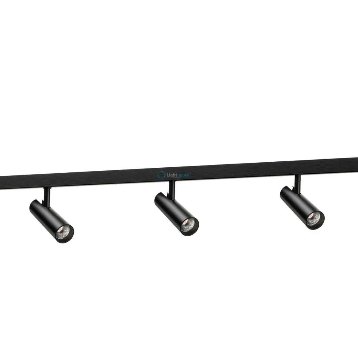 Lightup-Pris|Zip Spotskinner>Sg Armaturen As Komplett 2m Zip Tube Micro 3 X 7W LED 2000-2800K dim to warm