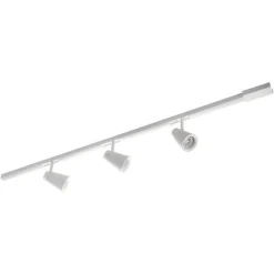 Lightup-Pris|Zip Spotskinner>Sg Armaturen As Komplett 1,2m Zip Zoom 3x6W dimtowarm m/endetilkobling - matt Hvit