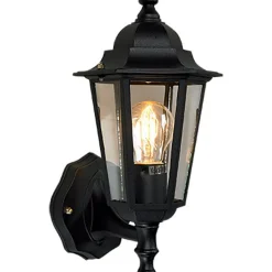 Utelamper - Klassiske Vegglamper>Ms - belysning Kristiansand vegglampe opp utendørs IP44 E27 Hvit