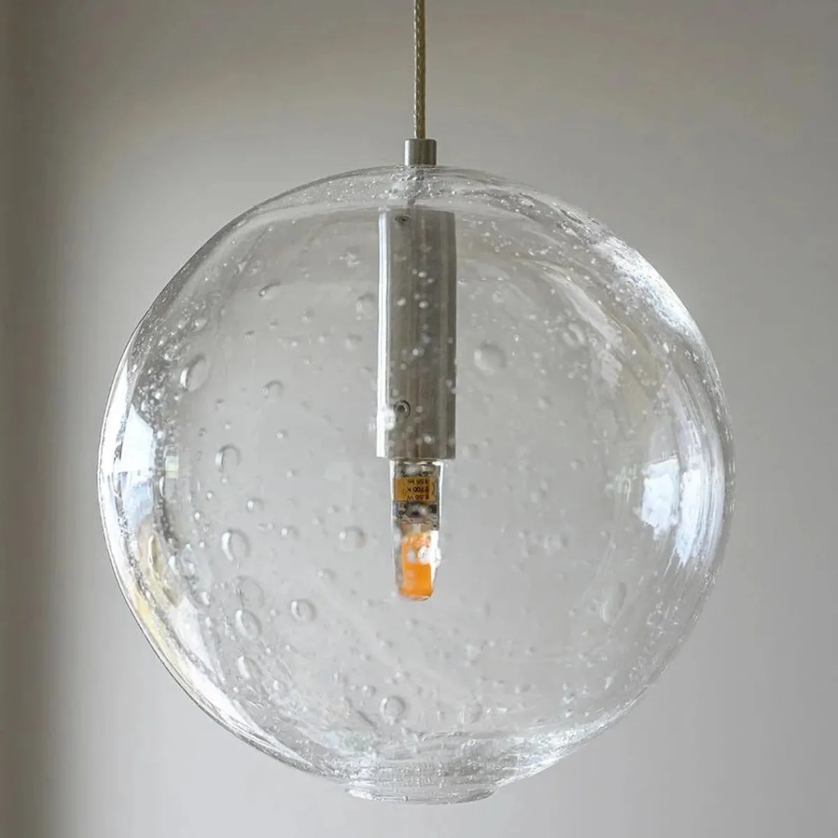 Kjøkkenbelysning Tak|Lysekroner>Hadeland Glassverk Krystallball 7 lys - Soda Klar