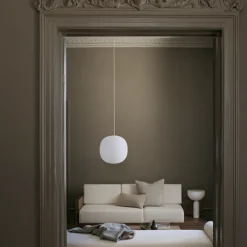 Kjøkkenbelysning Tak|Takpendler>New Works Lantern takpendel - Large Hvit