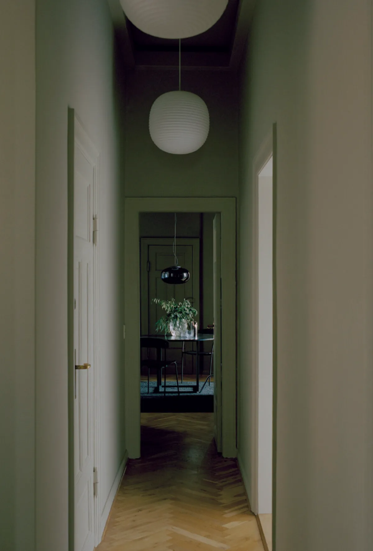 Kjøkkenbelysning Tak|Takpendler>New Works Lantern takpendel - Large Hvit