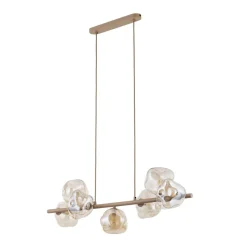 Kjøkkenbelysning Tak|Takpendler>TK Lighting Lava takpendel 7-lys 90 cm