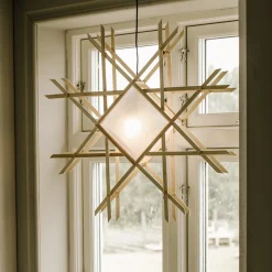 Adventsstjerner>Globen Lighting Lea adventsstjerne 70 cm - Natur