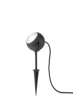 Spot På Spyd>Konstsmide Lecce hagespot 4W High power LED Svart