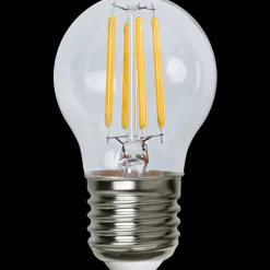 Led-Pærer E27 Sokkel>Star Trading LED E27 G45 lav spenning 12-24 volt