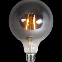 Dekorpære E27|Led-Pærer E27 Sokkel>Star Trading LED-pære 1,8W plain smoke 125mm Røyk