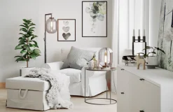 Interiørlamper Gulv>By Rydens Leola gulvlampe Røyk