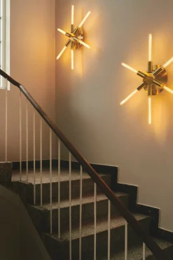 Interiørlamper>Design by Us Liberty Star vegglampe - Messing