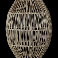 Takpendler Ute>Star Trading Linde utendørs lampeskjerm 24 cm IP44 - Grå/beige Grå / Beige