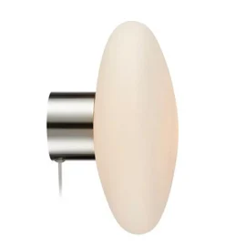 Kjøkkenbelysning Tak|Taklamper / Takplafonder>Marksløjd Locus vegg/taklampe - Opal/Stålfarget - Stål / Opal